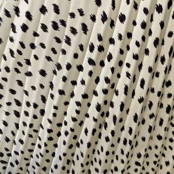 NWT ZARA PLEATED SKIRT WITH BELT HIGH-WAIST MIDI - Picture 13 of 13